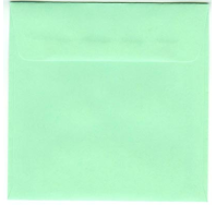 Kaskad Leafbird Green 150mm Sq Envelopes (20)