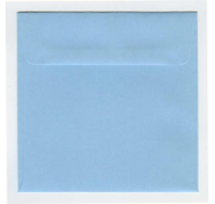 Kaskad Puffin Blue 150mm Sq Envelopes (20)