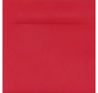 Kaskad Rosella Red 150mm Sq Envelope