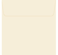 Marshmallow Warm Ivory - 105mm Sq Envelope