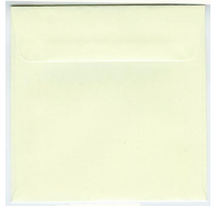 Mohawk Opaque Smooth Cream 150mm square Envelopes (20)